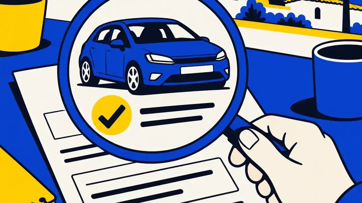Revisión de un coche antes de comprarlo